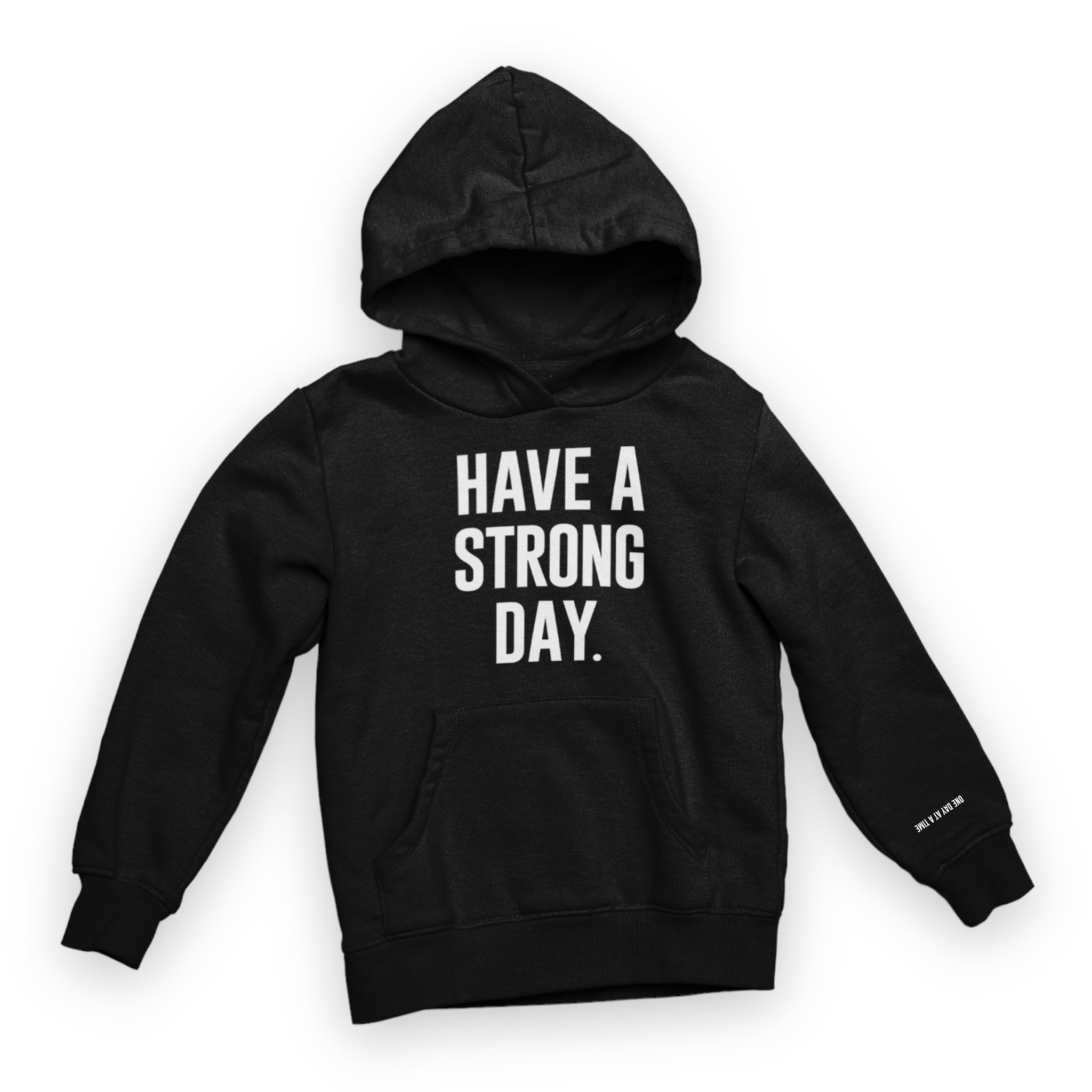 Slogan Testimony Hoodie - Black